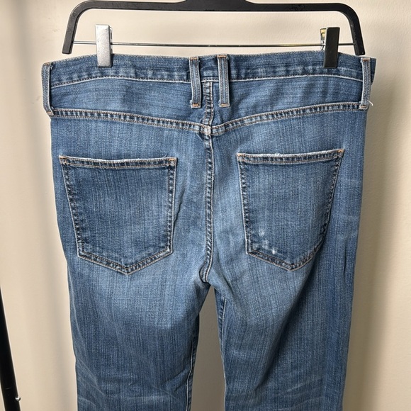 Current/Elliott Blue The Boyfriend Loved Straight Leg Casual Relax Fit Jeans 27 - Picture 5 of 9